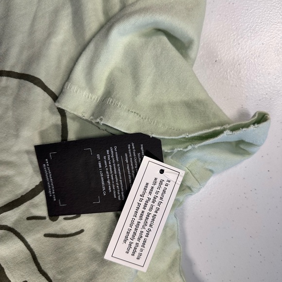 Junk Food Clothing Alien Graphic Tee - Light Green - Picture 7 of 7